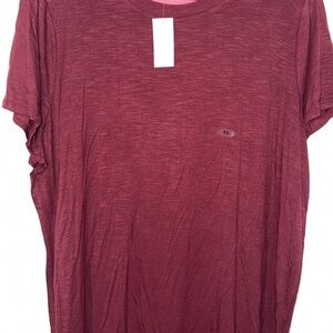 Maurices Burgundy Short Sleeve Tee